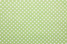Green Polka Dot Fabric