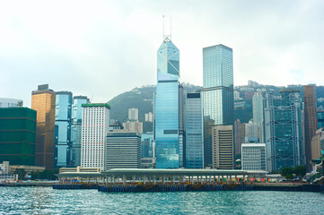 Wall Mural - Hong Kong business center