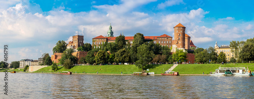 Naklejka - mata magnetyczna na lodówkę Wawel castle in Kracow