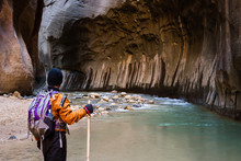Hiking The Narrows In Zion NP