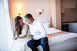 © standret - Wedding couple in hotel room
