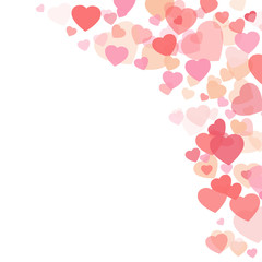 Aufkleber - Valentines day background