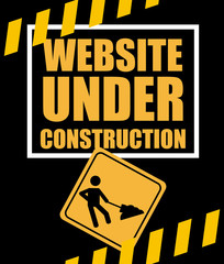 Poster - under construction design