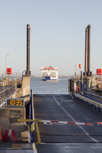 Ferry Approaching Dock