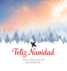 Poster - Christmas greeting card