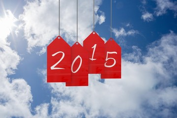 Poster - Composite image of 2015 red tags