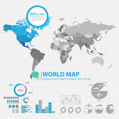 map infographic