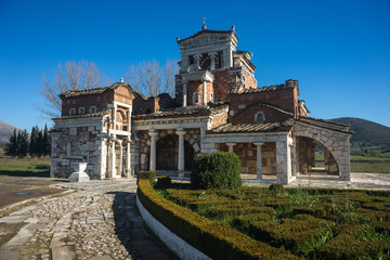 Church at Ancient Mantineia, Arcadia, Peloponnese, Greece