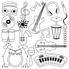 Sticker - musical