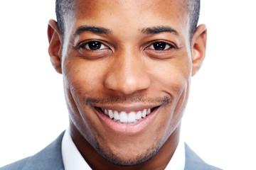 Canvas Print - african american man.