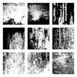 © Nubephoto - grunge texture overlay set, vector illustration