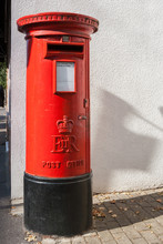 British Red Post Box