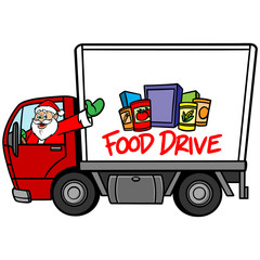 Wall Mural - Christmas Food Drive