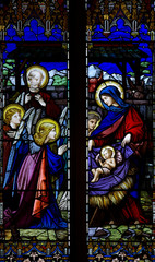 Wall Mural - Nativity: birth of Jesus