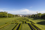 Fototapeta Na sufit - View of the park Eduardo vii located in Lisbon, Portugal.