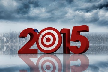 Poster - Composite image of 2015