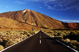 Fototapeta  - Road in El Teide National Park, Tenerife, Canary Islands, Spain