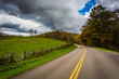 © jonbilous - Farm field along the Blue Ridge Parkway in Moses Cone Park, Nort