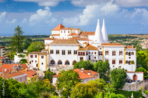 Fototapeta na szkło Pałac Narodowy Sintra