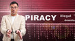 © spaxiax - illegal piracy download concept