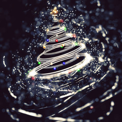 Poster - Christmas tree