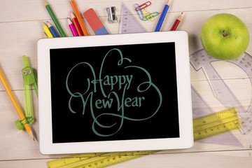 Poster - Composite image of happy new year