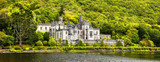 Fototapeta Fototapety z widokami - Irlandia, Kylemore Abbey - panorama