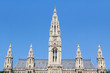 Towers of Vienna's town hall