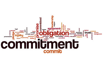 commitment word cloud