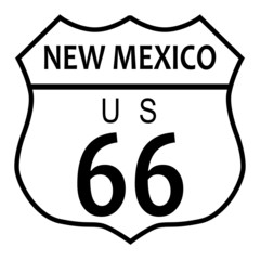 Poster - Route 66 New Mexico