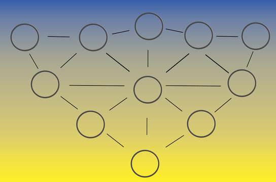Konzept, Netzwerk, Verbindung