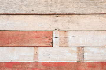 Canvas Print - Background of old wooden wall