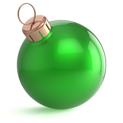 Wall Mural - Christmas ball New Years Eve ornament decoration green