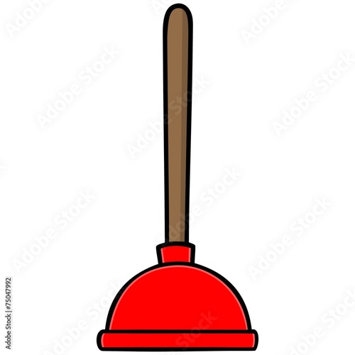 Toilet Plunger Cartoon Buy this stock vector and explore similar