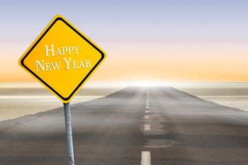 Poster - Composite image of happy new year