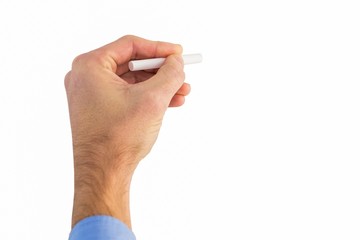 Aufkleber - Hand writing with a white chalk