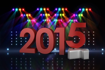 Aufkleber - Composite image of 2014 and 2015
