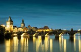 Fototapeta Londyn - Charles Bridge in Prague, Czech Republic