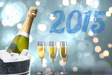 Poster - Composite image of 2015