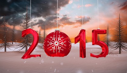 Poster - Composite image of 2015