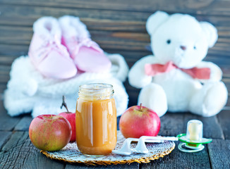 Wall Mural - baby food