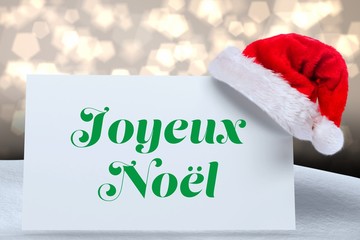 Poster - Composite image of joyeux noel