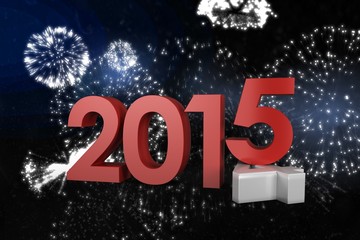 Aufkleber - Composite image of 2014 and 2015
