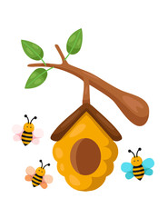 Poster - beehive branch