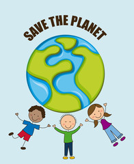Wall Mural - save the planet