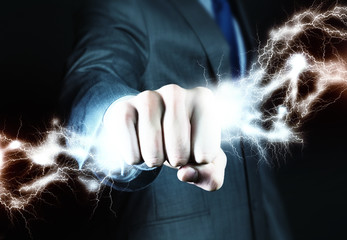 Wall Mural - business power