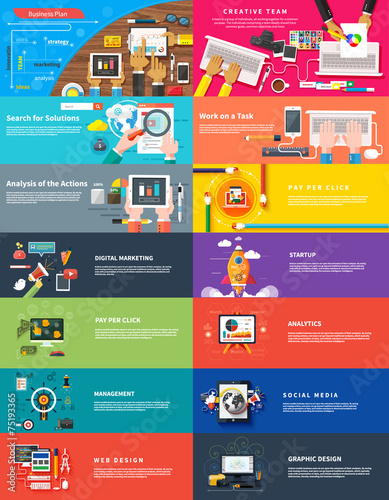 Fotografie, Obraz Management digital marketing srartup planning seo