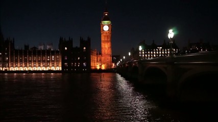 Fototapete - Palace of Westminster, include big ben, zoom out