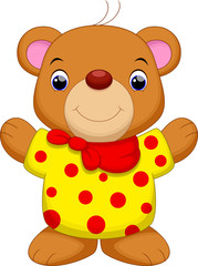 Wall Mural - Cute bear cartoon