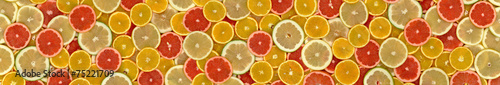 Naklejka dekoracyjna Owoce cytrusowe 12